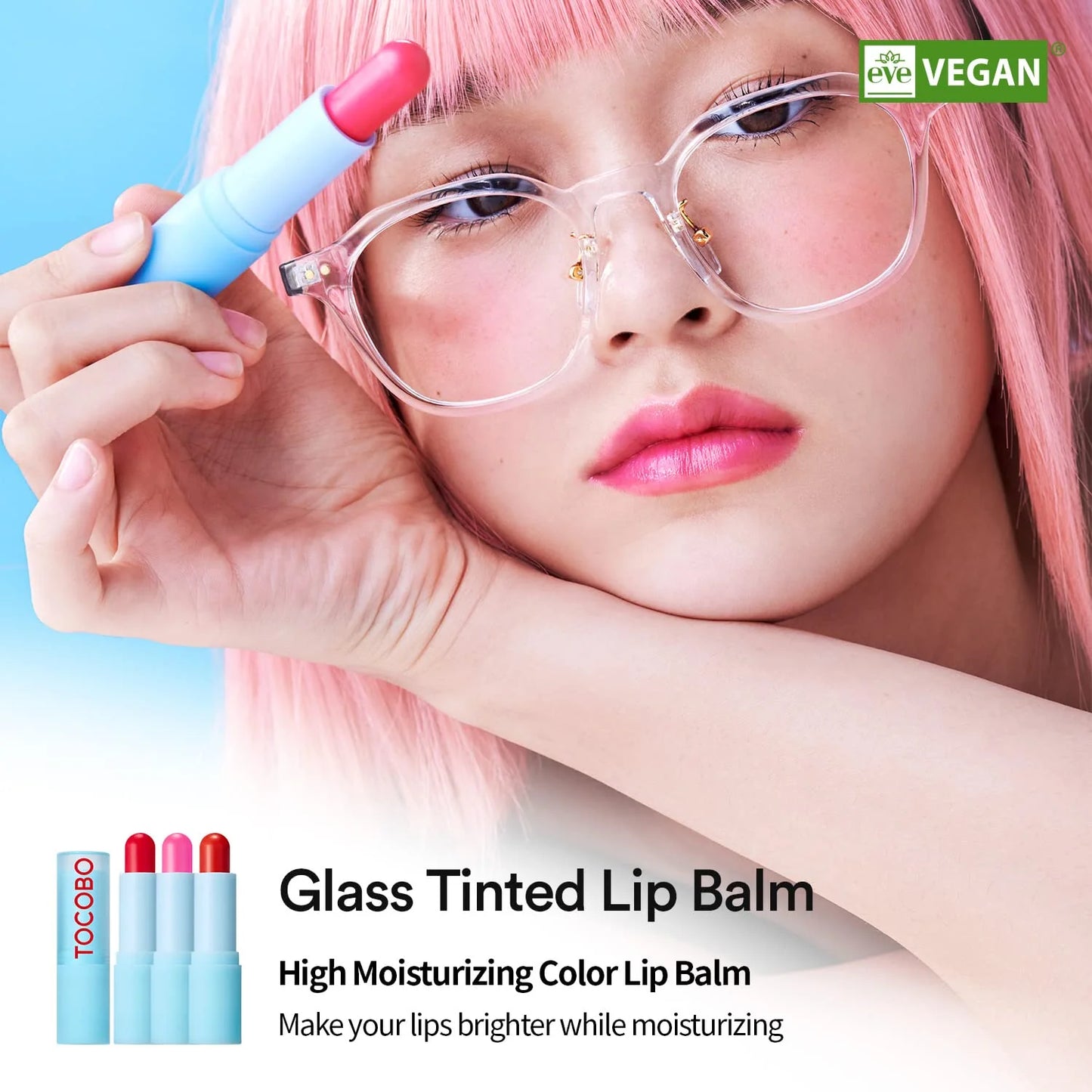 TOCOBO Glass Tinted Lip Balm (3 Shades)