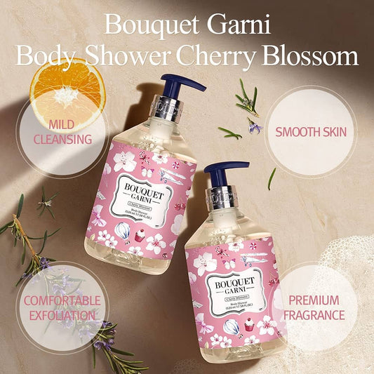 BOUQUETGARNI Fragranced Body Shower (Cherry Blossom) 520ml