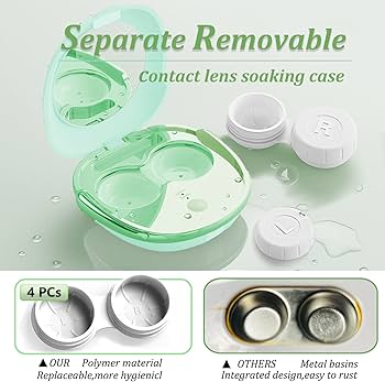 Beauty Contact Lense Storage Auto Cleaner