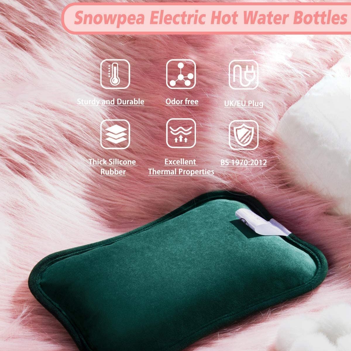 Electric Hot Water Belly Warmer (2 Colors)