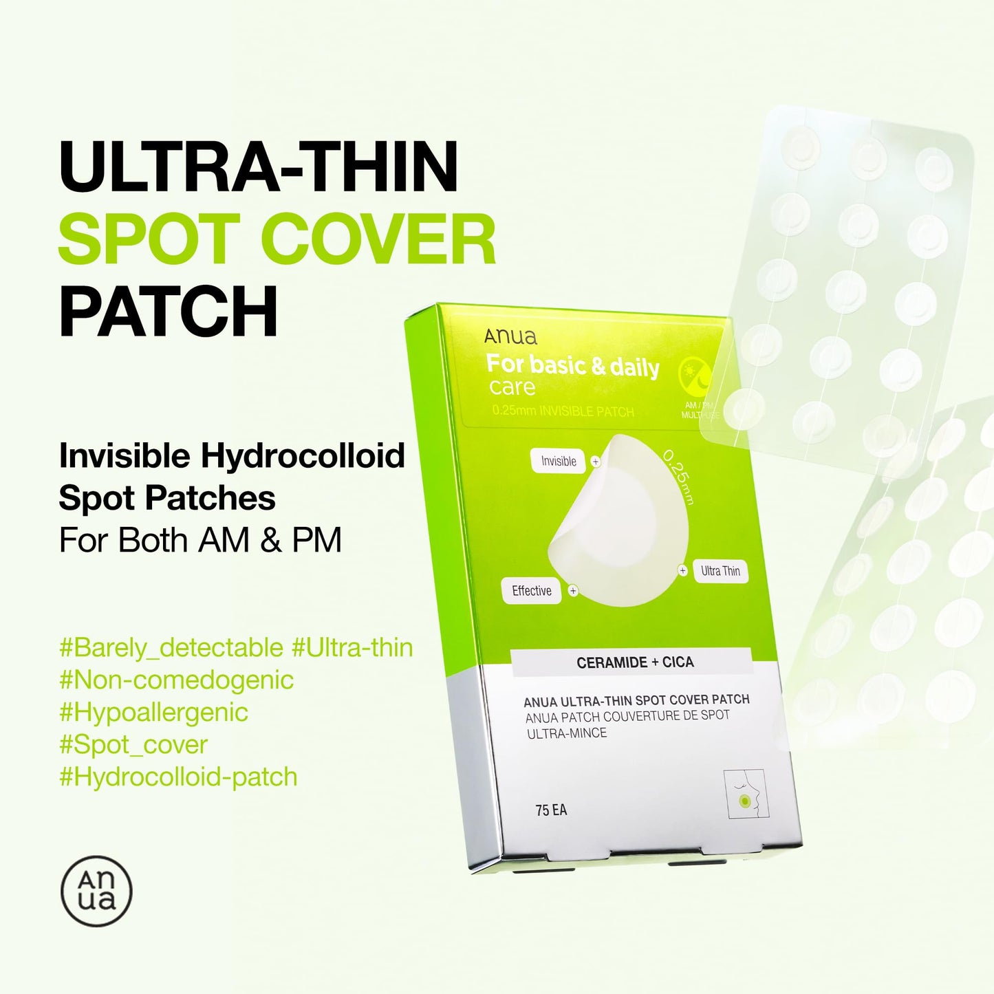 ANUA Ultra Thin Spot Cover Patch (75pcs)