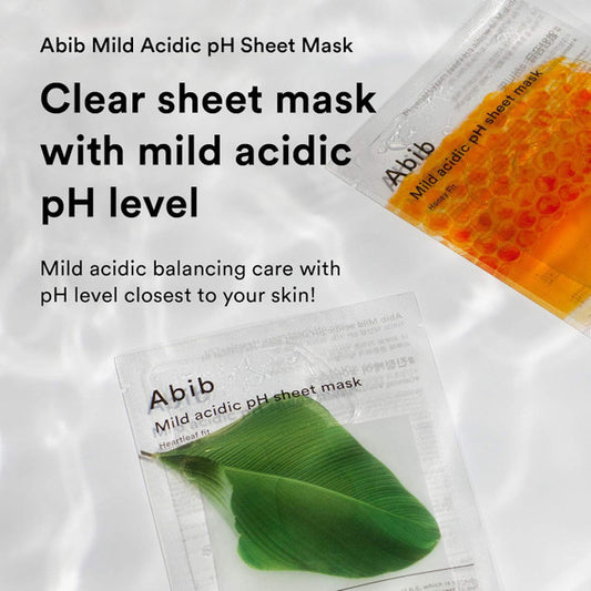 ABIB Mild Acidic PH Sheet Mask - Heartleaf Fit