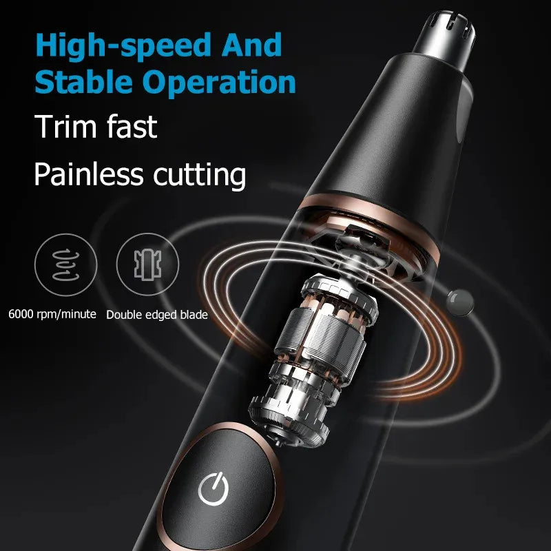 FLYCO Unisex Electric Nose Hair Trimmer