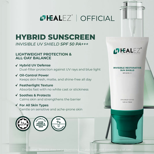 Healez Invisible Restorative Sun Shield (2 sizes)