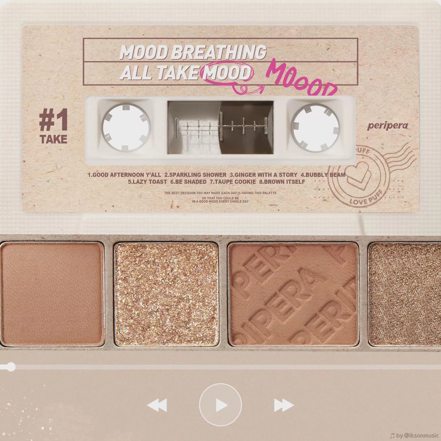 PERIPERA All Take Mood Palette 10g (3 Colors)