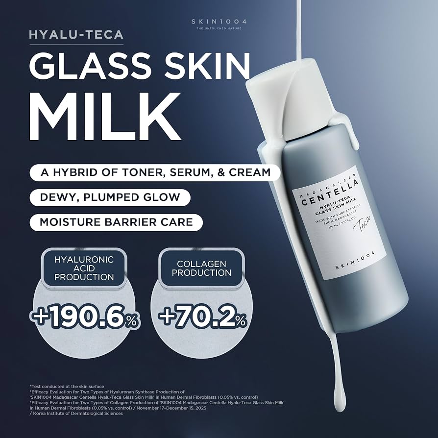 SKIN1004 Hyalu-Tea Glass Skin Milk Mini Size 30ml