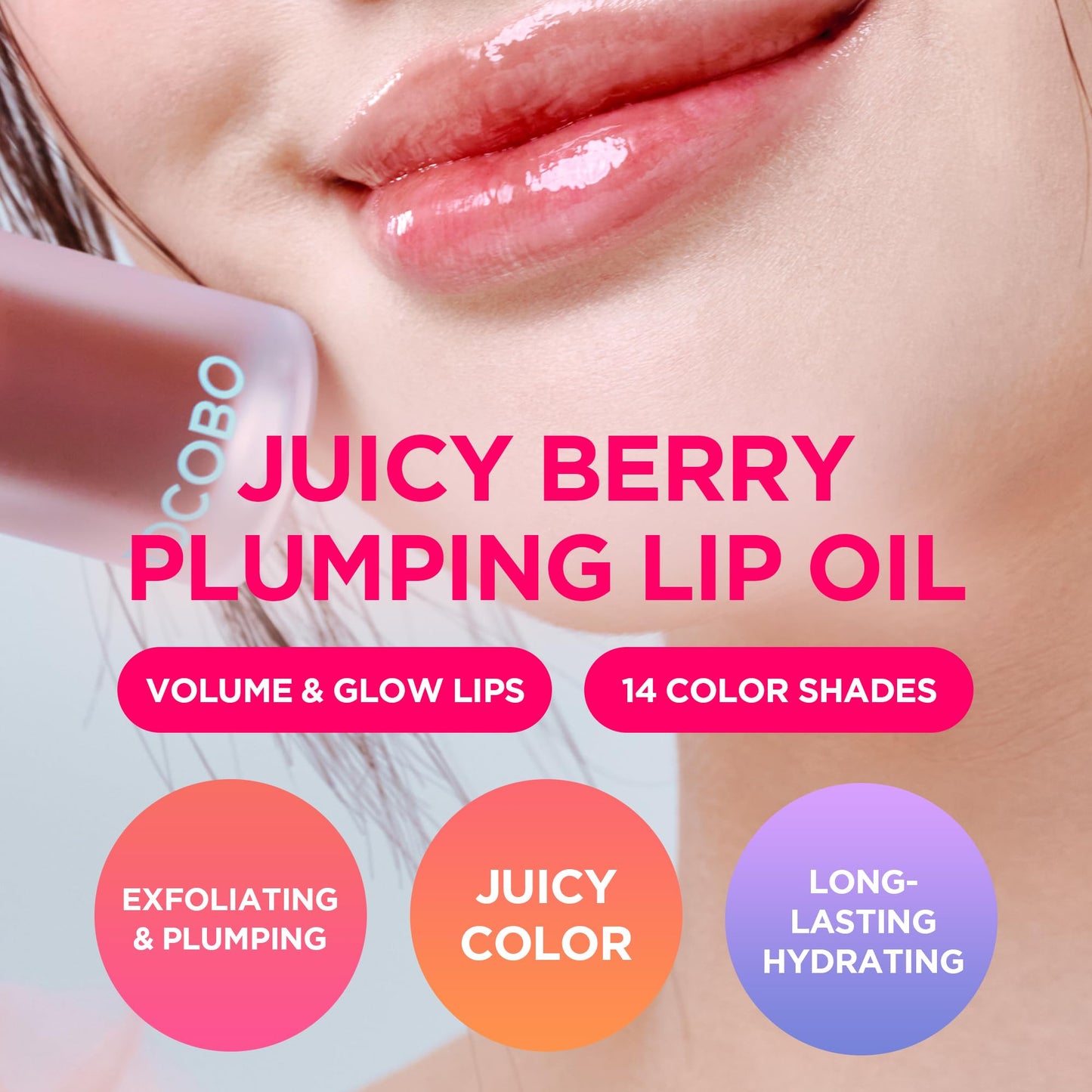 TOCOBO Juicy Berry Plumping Lip Oil (12 Shades)