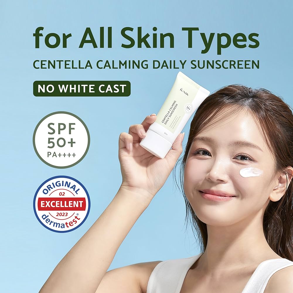 IUNIK Centella Calming Daily Sunscreen (15ml/60ml)