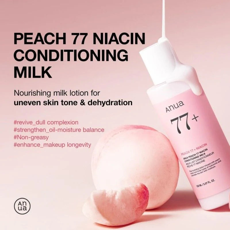 ANUA Peach 77 Niacin Conditioning Milk 150ml