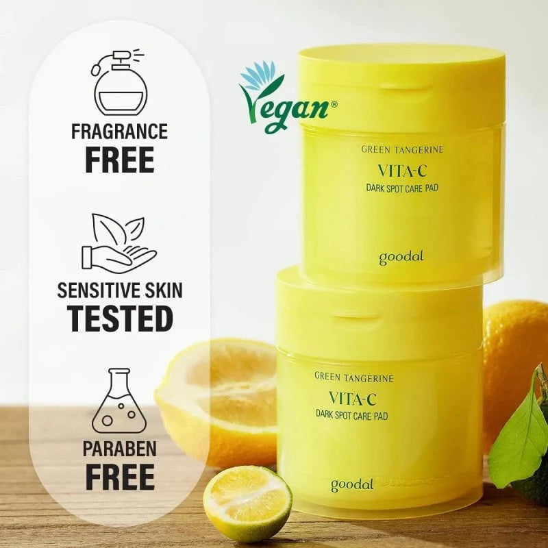 GOODAL Green Tangerine Vita C Dark Spot Care Pad