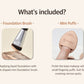 STUDIO 17 Skinfit Makeup Kit (Puff 4EA + Foundation Brush 1EA)