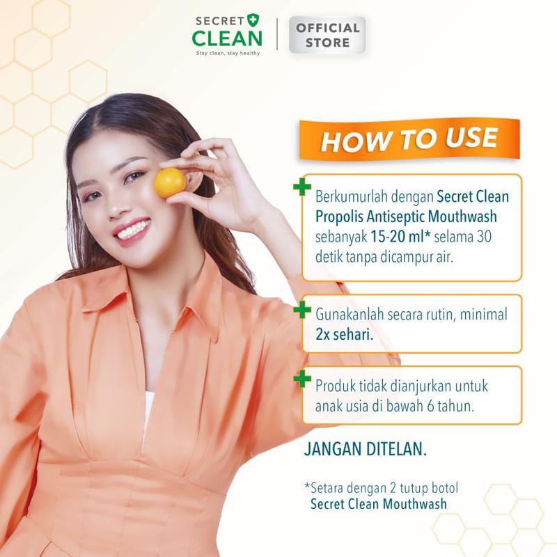 Secret Clean Propolis Mouthwash