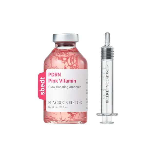 SUNGBOON EDITOR PDRN Pink Vitamin Glow Boosting Ampoule 40ml
