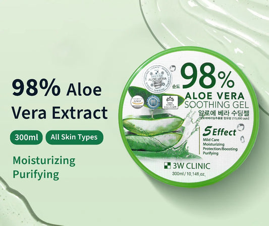 3W CLINIC Aloe Vera Soothing Gel