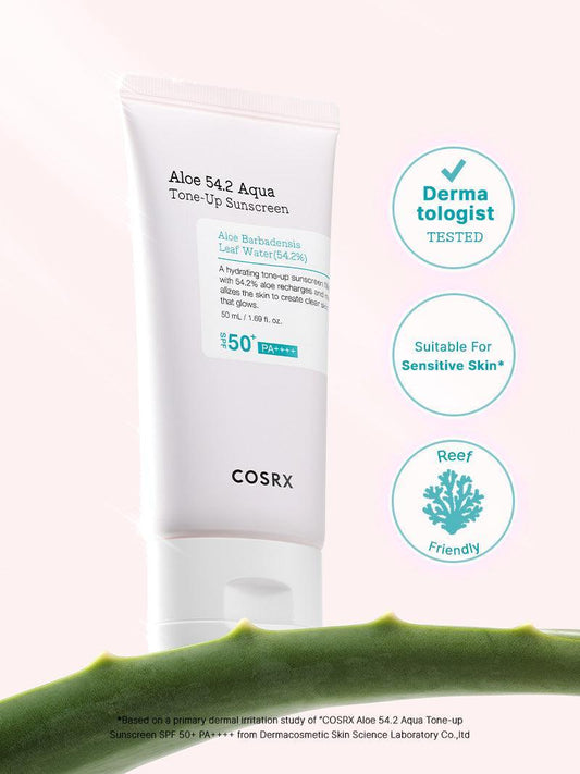 COSRX Aloe 54.2 Aqua Tone Up Sunscreen 50ml