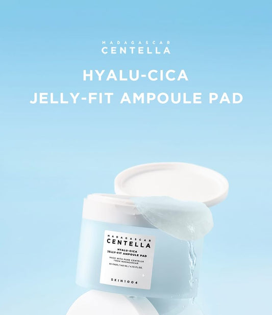 SKIN1004 Madagascar Centella Hyalu Cica Jelly Fit Ampoule Pads 60Pads