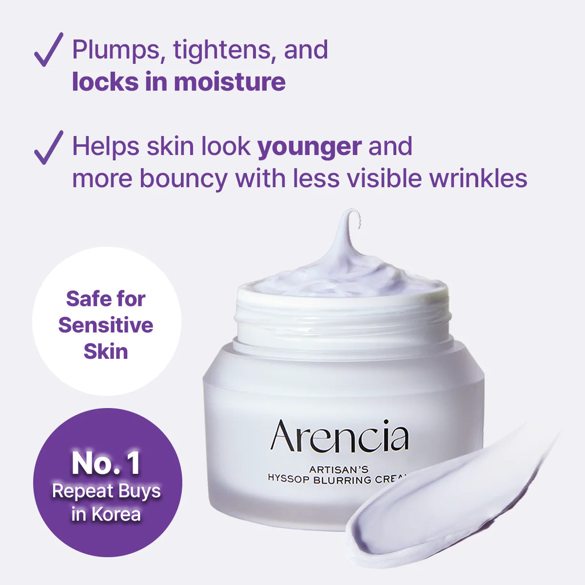 ARENCIA Artisan's Hyssop Blurring Cream 30g