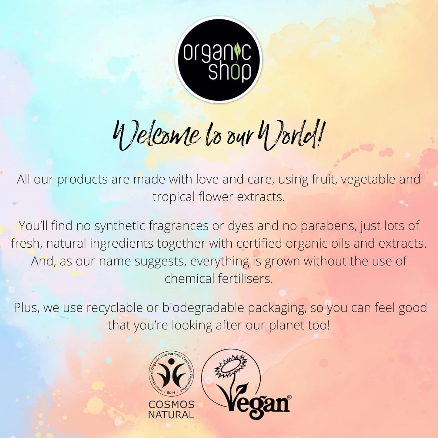 ORGANIC SHOP Hydrating Shower Gel Apple And Pear 280ml