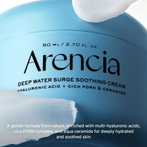 ARENCIA Deep Water Surge Soothing Cream 80ml