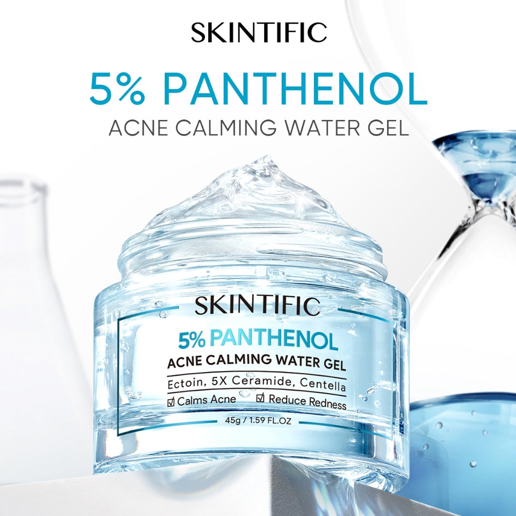 SKINTIFIC 5% Panthenol Acne Calming Water Gel