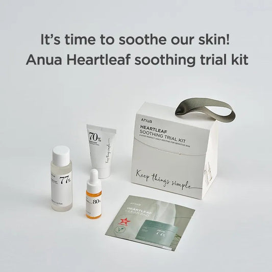 ANUA Heartleaf Soothing Trial Kit