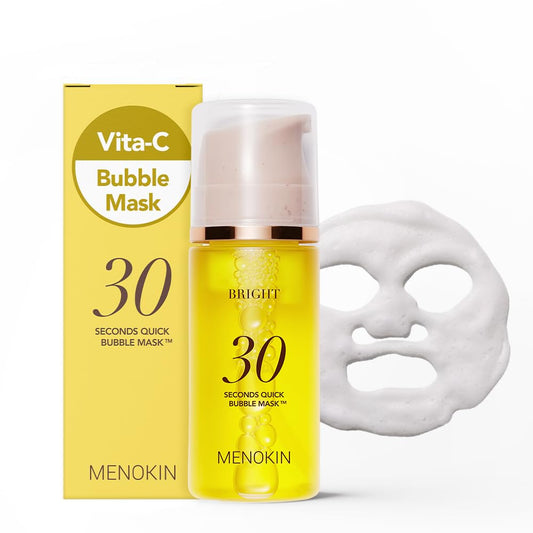 MENOKIN 30 Seconds Quick Bubble Mask 95ml (Bright / Repair / Clear / Moist)