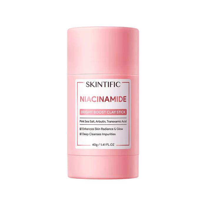 SKINTIFIC Niacinamide Bright Boost Clay Stick