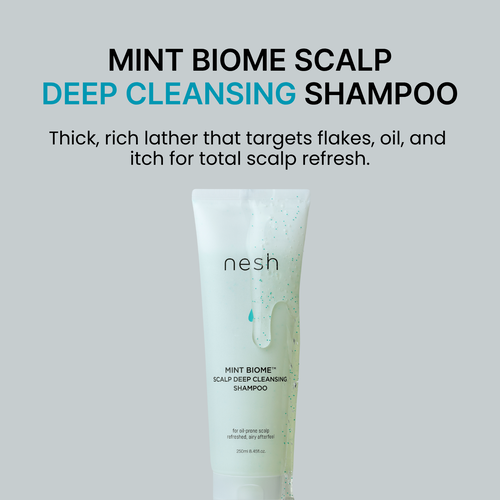 NESH Mint Biome Scalp Deep Cleansing Shampoo 250ml