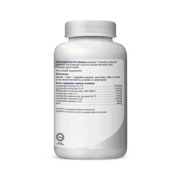 VITAHEALTH Pre+Pro Biotics 60's