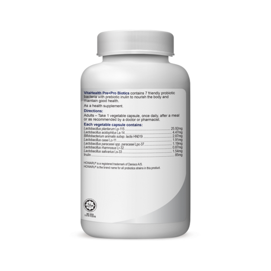 VITAHEALTH Pre+Pro Biotics 60's