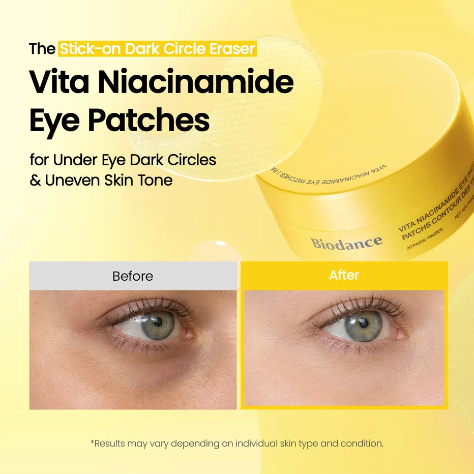 BIODANCE Vita Niacinamide Eye Patches (30EA)