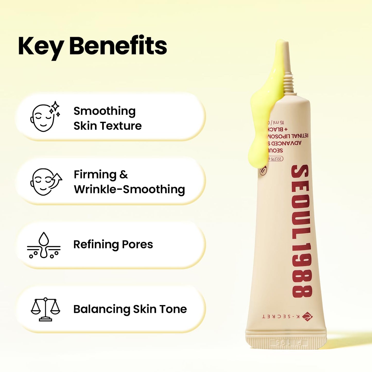 KSECRET Seoul 1988 Advanced Shot : Retinal Liposome 12% + Black Rice