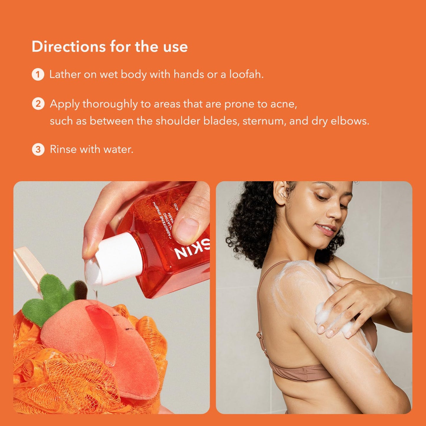 APRILSKIN Carrotene IPMP Exfoliating Body Wash 300ml