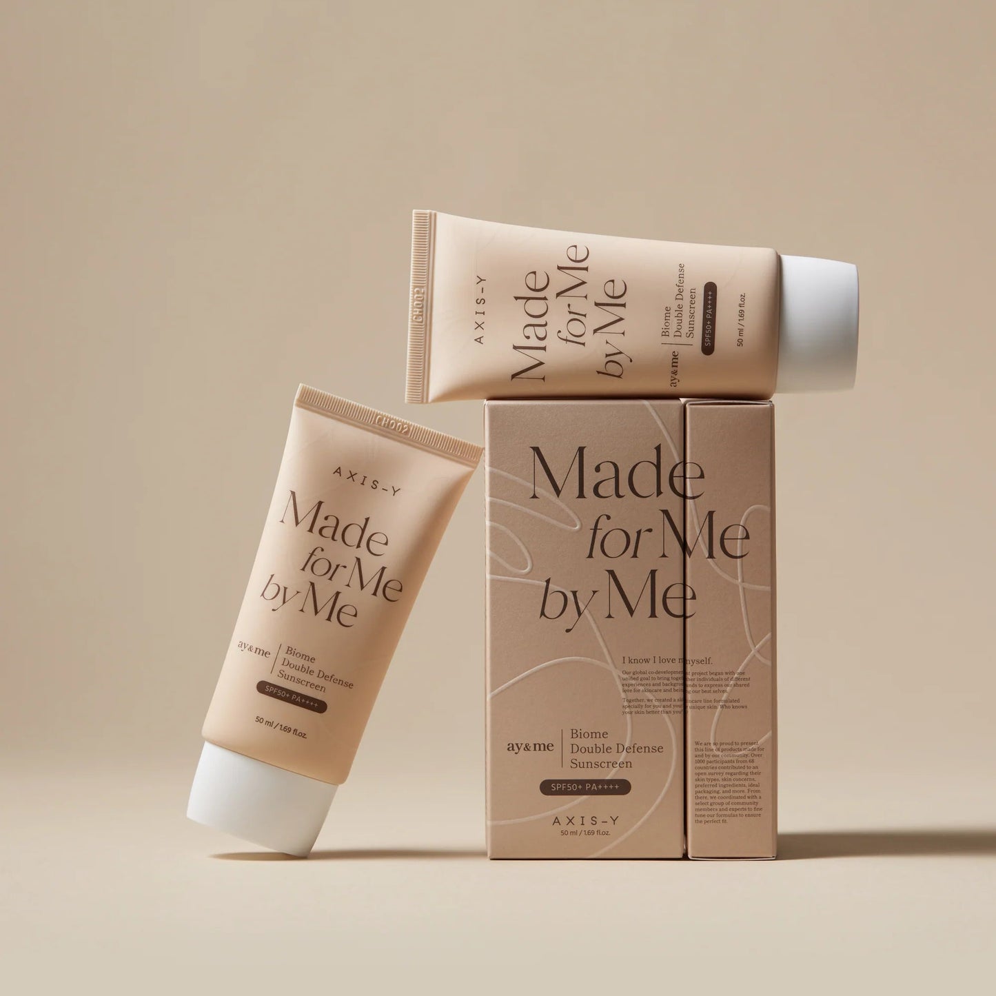 AXIS-Y Biome Double Defense Sunscreen SPF 50+ PA++++ 50ML