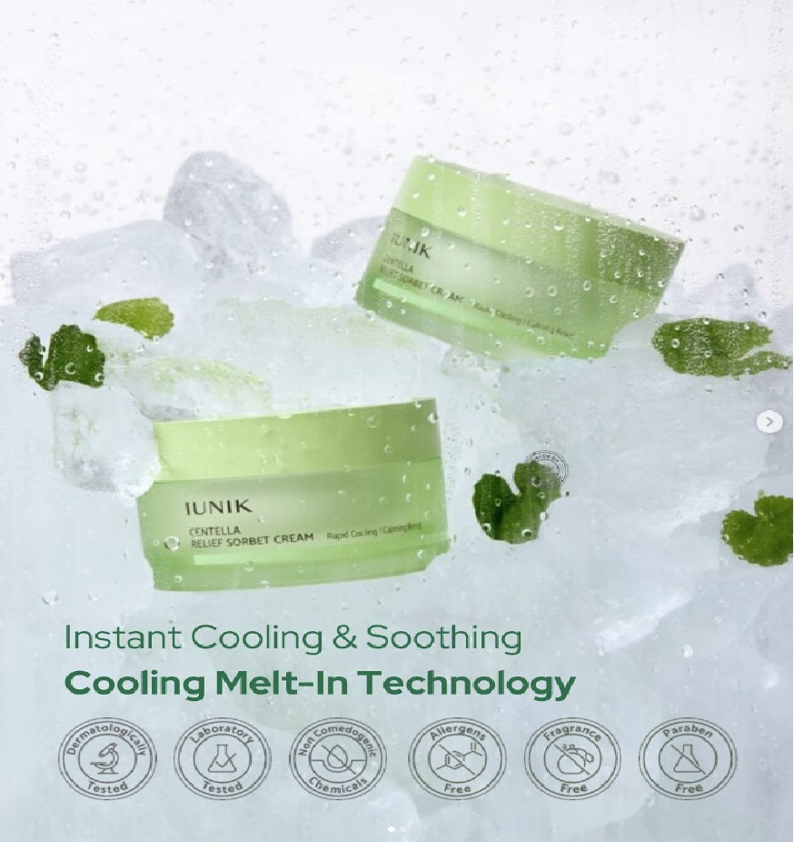 IUNIK Centella Relief Sorbet Cream 50ml