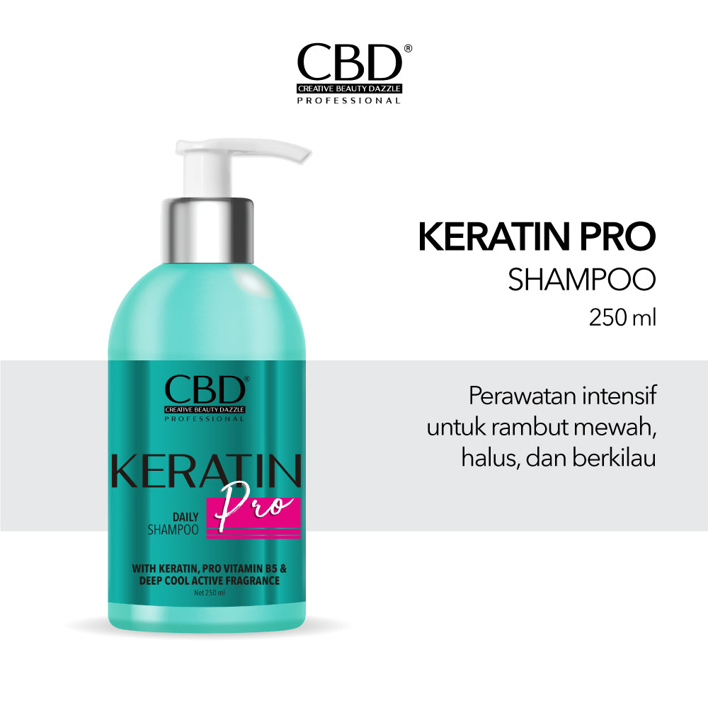 CBD Keratin Pro Daily Shampoo (250ml/1000ml)