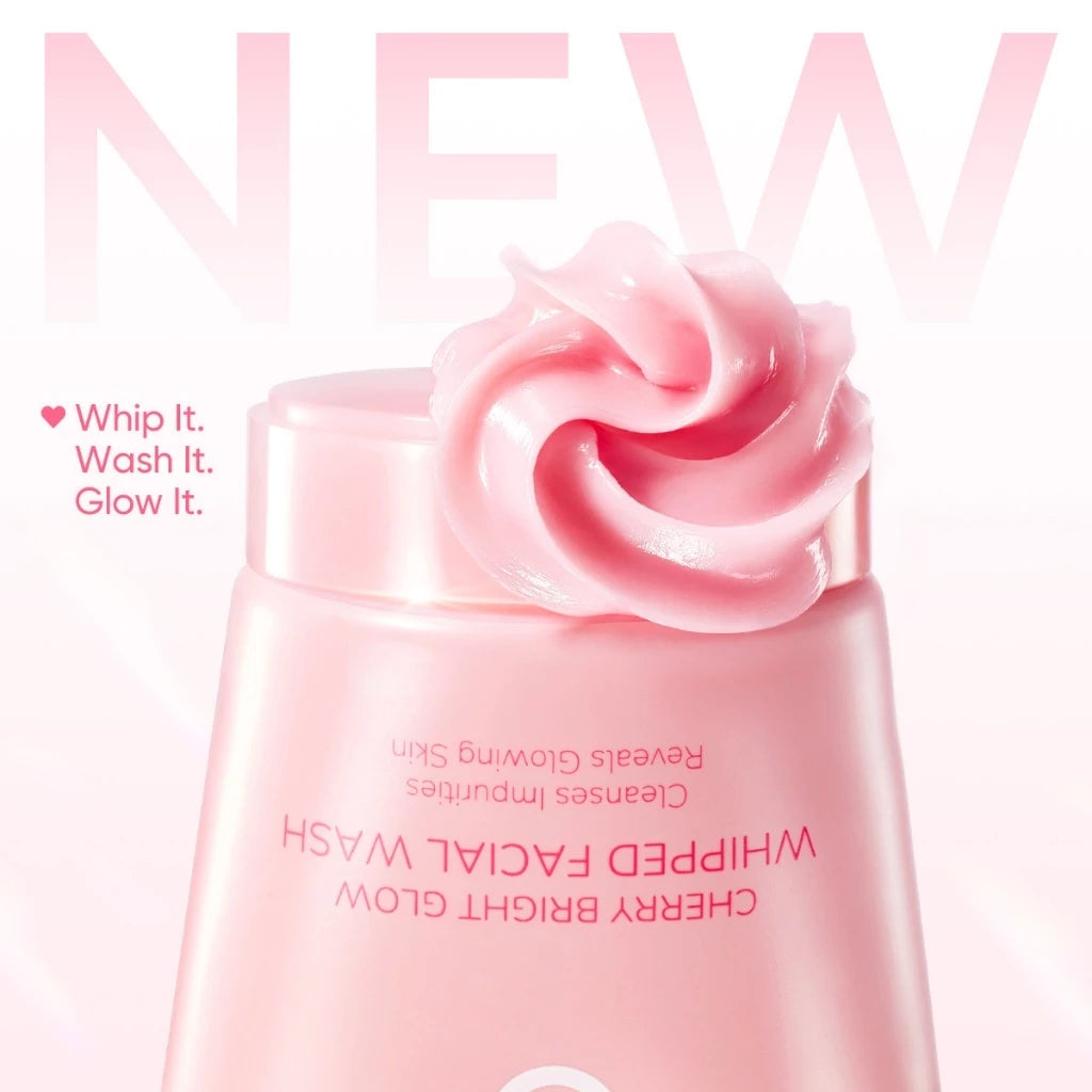 GLAD2GLOW Cherry Bright Glow Whipped Facial Wash