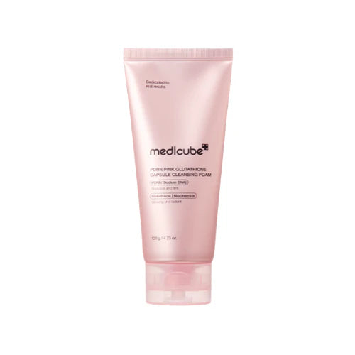 MEDICUBE PDRN Pink Glutathione Capsule Cleansing Foam