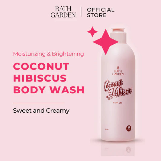 BATH GARDEN Coconut Hibiscus Bath Gel