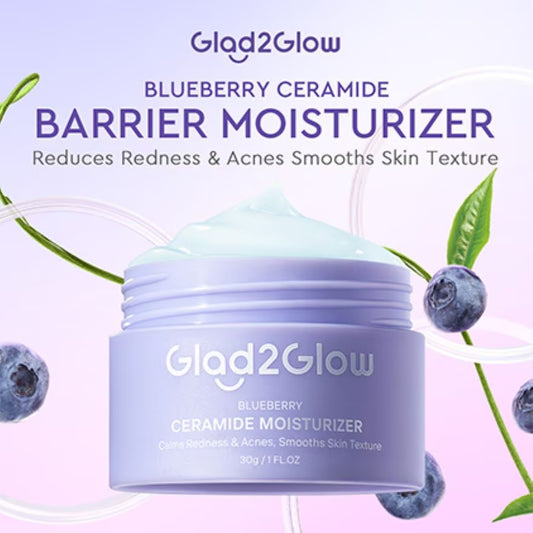 GLAD2GLOW Blueberry Ceramide Moisturizer
