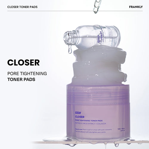 FRANKLY Closer Toner Pads 105ml