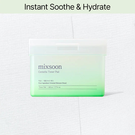 MIXSOON Centella Asiatica Toner Pad (120 Sheets)