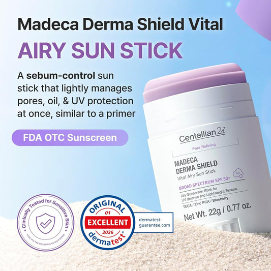 CENTELLIAN24 Madeca Derma Shield Vital Airy Sun Stick 22g