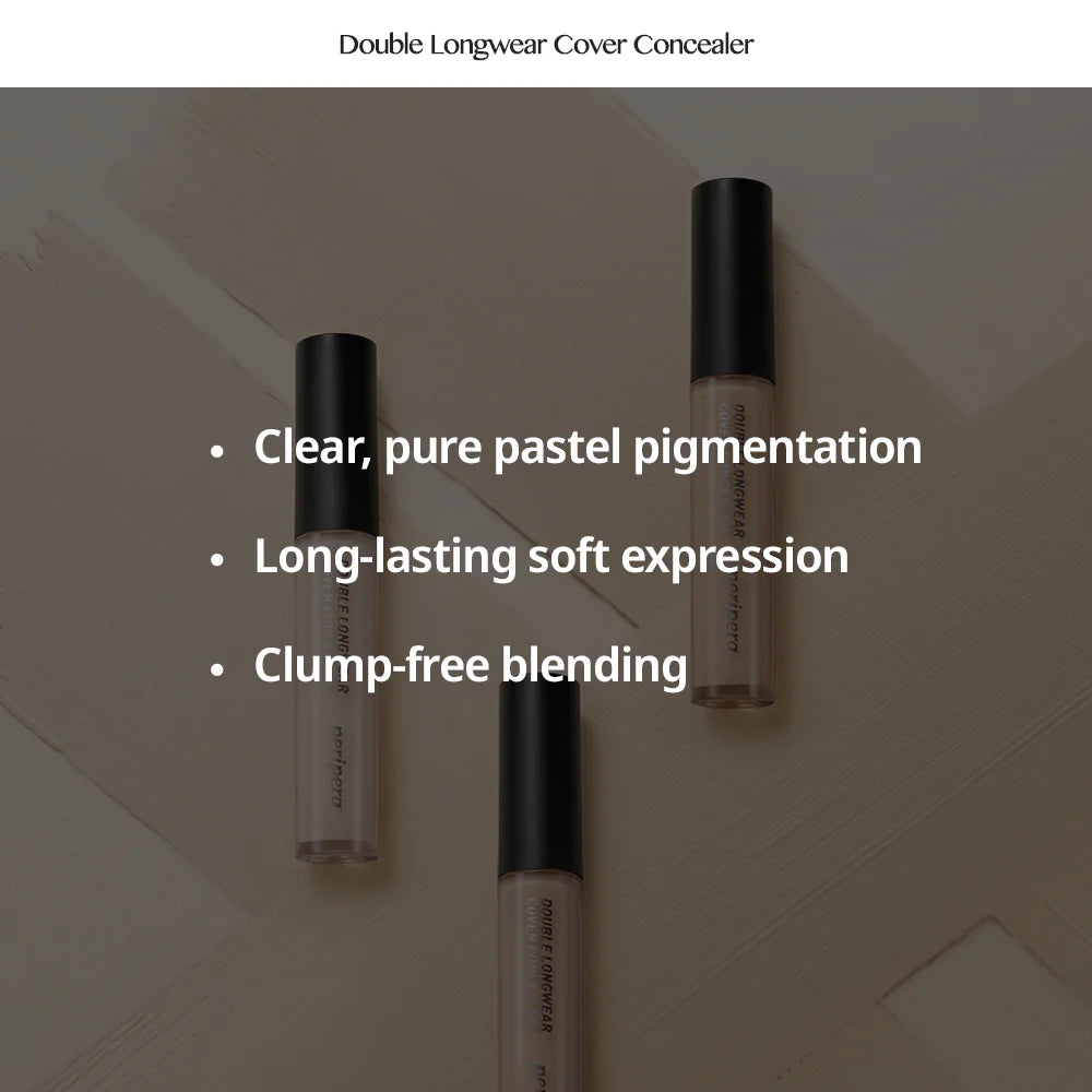 PERIPERA Double Longwear Cover Concealer (2 Shades)