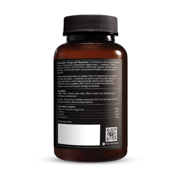 VITAHEALTH Charge-Up Mag-Ease 60's