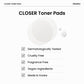 FRANKLY Closer Toner Pads 105ml