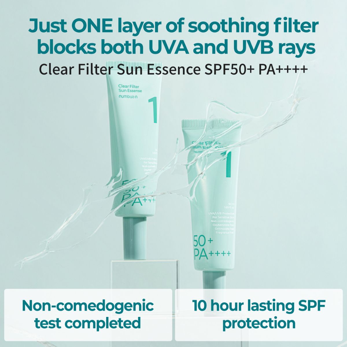 NUMBUZIN No.1 Clear Filter Sun Essence SPF50+ PA++++