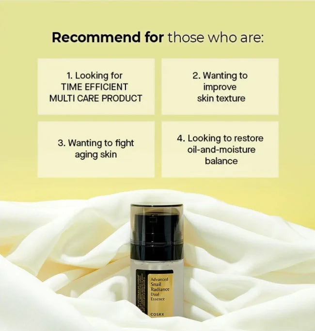 COSRX Advanced Snail Radiance Dual Essence