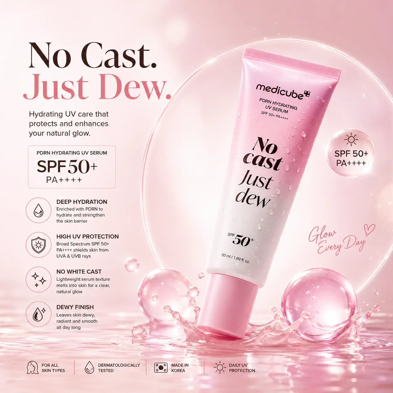 MEDICUBE PDRN Hydrating UV Serum