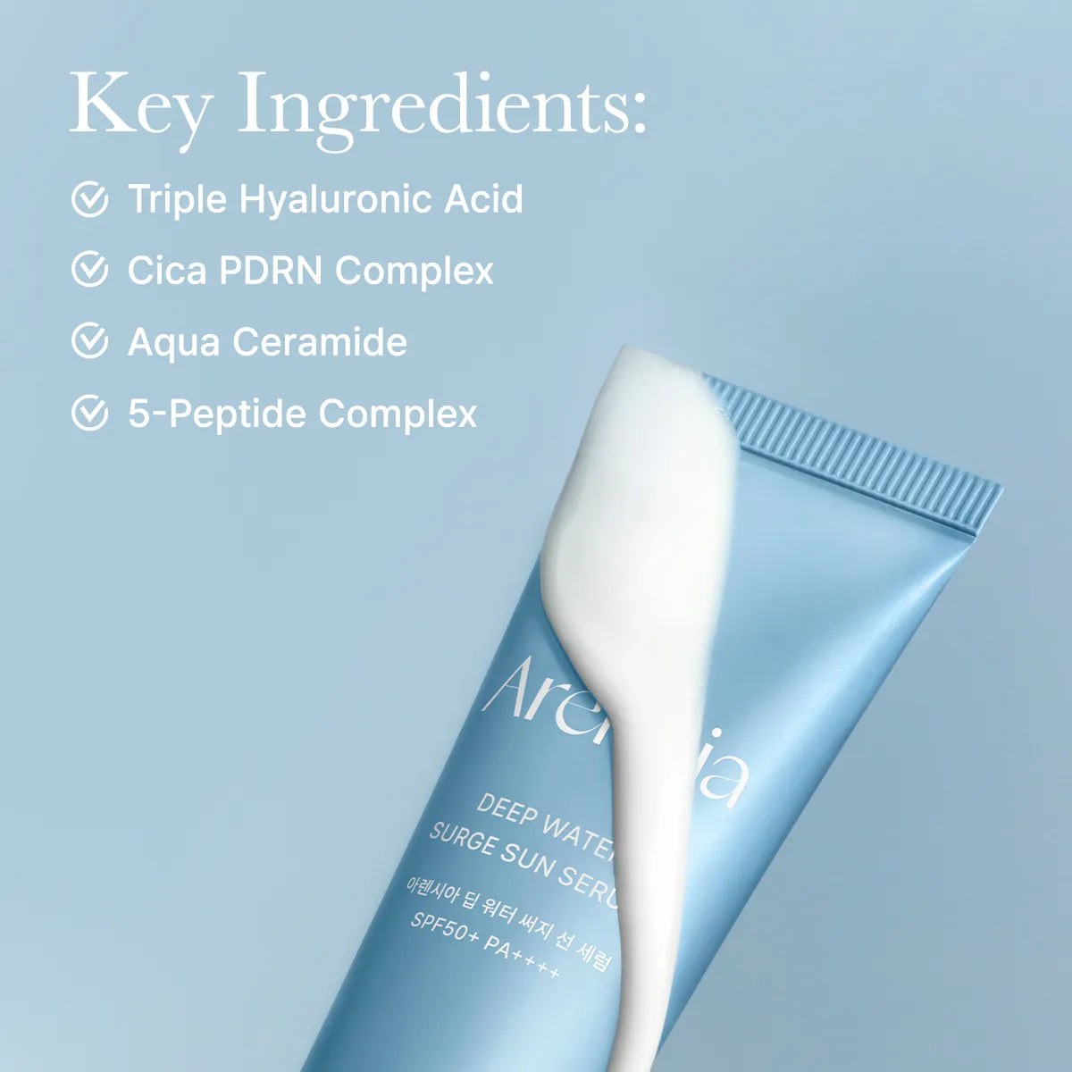 ARENCIA Deep Water Surge Sun Serum 50ml
